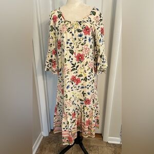 Christy Dawn Rowe Midi/Maxi Dress Floral Print